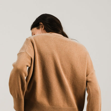 Cashmere Mix Crewneck Sweater