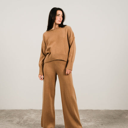 Cashmere Mix Crewneck Sweater