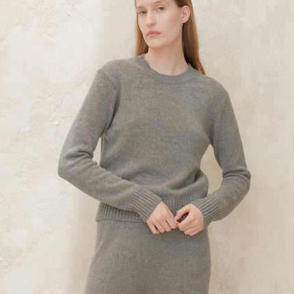 Cashmere Mix Crewneck Sweater