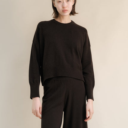 Cashmere Mix Crewneck Sweater
