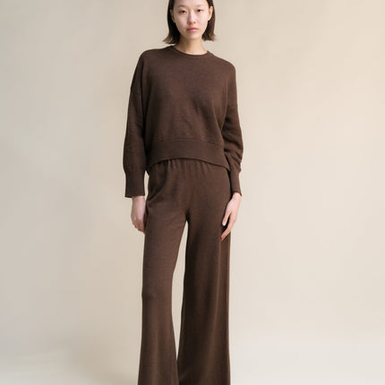 Cashmere Mix Crewneck Sweater