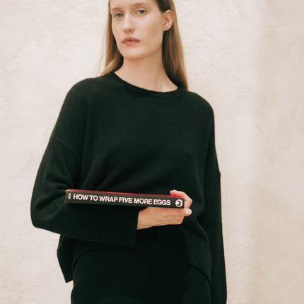 Cashmere Mix Crewneck Sweater