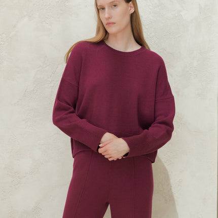 Cashmere Mix Crewneck Sweater