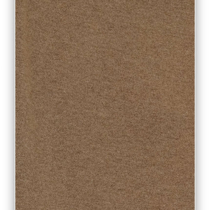 Cashmere Mix Crewneck with Curl Detail(3D - Knit)