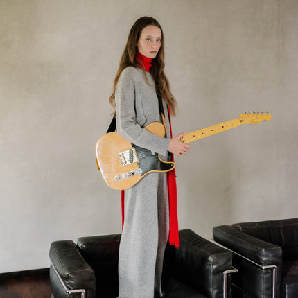 Cashmere Mix Fringed Scarf