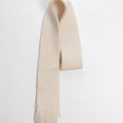 Cashmere Mix Fringed Scarf