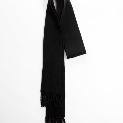 Cashmere Mix Fringed Scarf