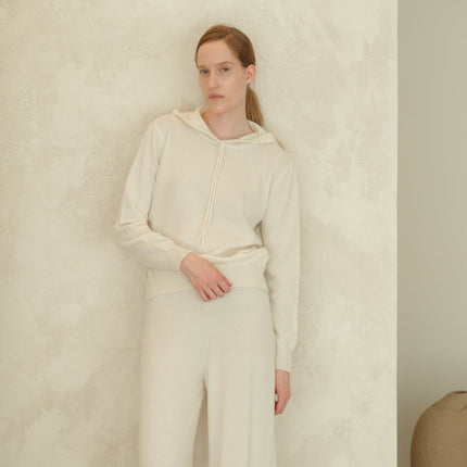 Cashmere Mix Hoodie