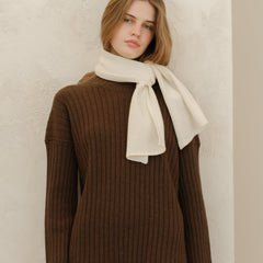 Cashmere Mix Jabot