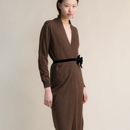 Cashmere Mix Long Cardigan