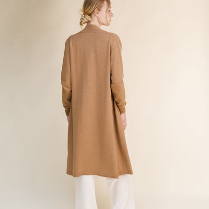 Cashmere Mix Long Cardigan