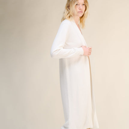 Cashmere Mix Long Cardigan
