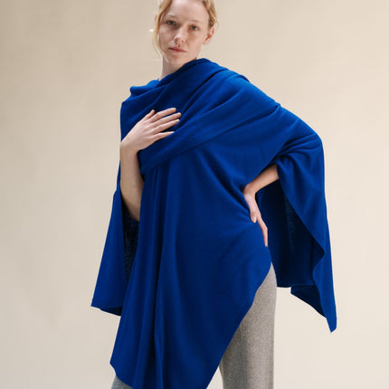 Cashmere Mix Maxi Cape