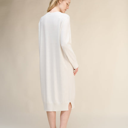 Cashmere Mix Midi Dress (3D - Knit)