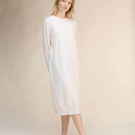 Cashmere Mix Midi Dress (3D - Knit)