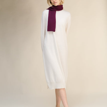 Cashmere Mix Midi Dress (3D - Knit)