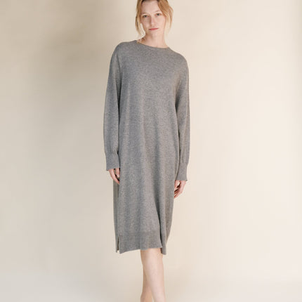 Cashmere Mix Midi Dress (3D - Knit)