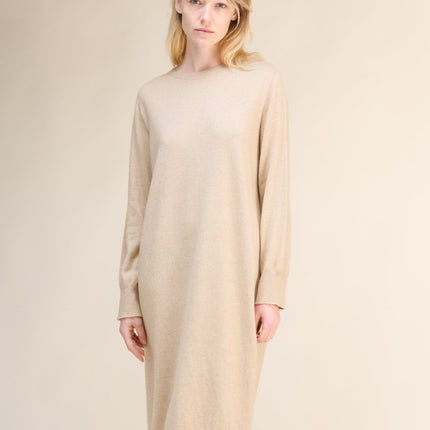 Cashmere Mix Midi Dress (3D - Knit)