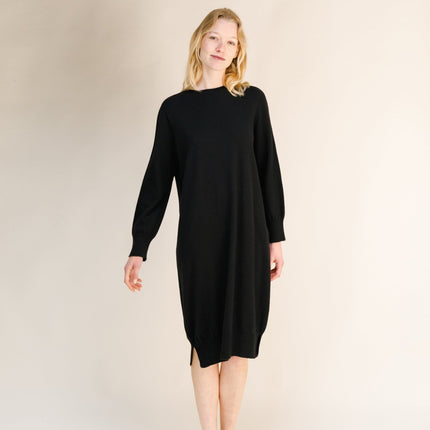 Cashmere Mix Midi Dress (3D - Knit)