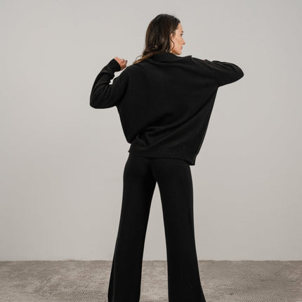 Cashmere Mix Polo Knit