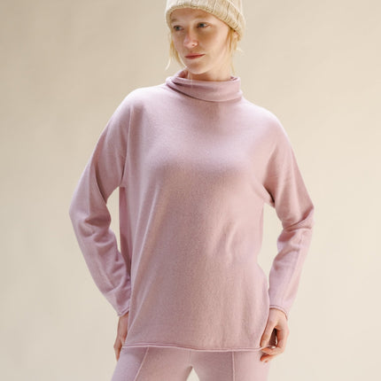 Cashmere Mix Ribbed Beanie