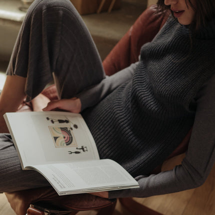 Cashmere Mix Sleeveless Turtle Neck Tunic