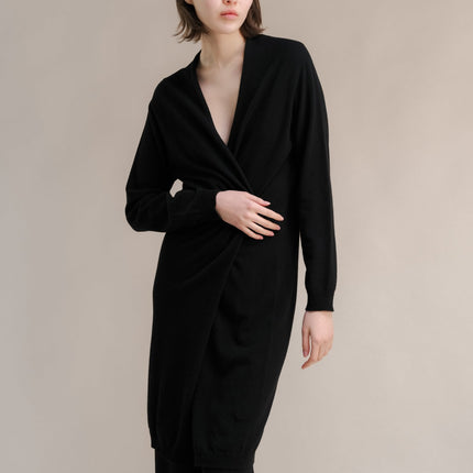 Cashmere Mix Superfine Long Cardigan (3D - Knit)