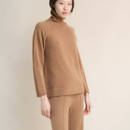 Cashmere Mix Turtleneck Sweater (3D - Knit)