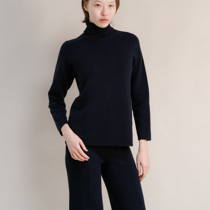 Cashmere Mix Turtleneck Sweater (3D - Knit)