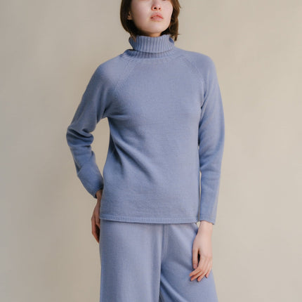 Cashmere Mix Turtleneck Sweater (3D - Knit)