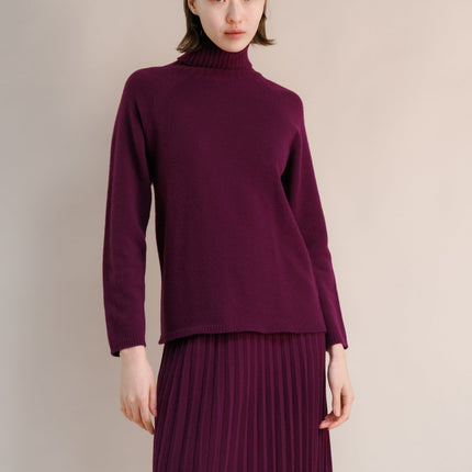 Cashmere Mix Turtleneck Sweater (3D - Knit)