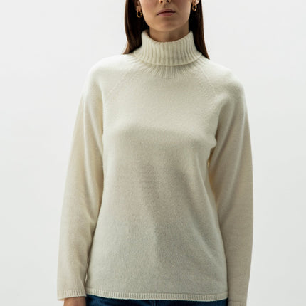 Cashmere Mix Turtleneck Sweater (3D - Knit)