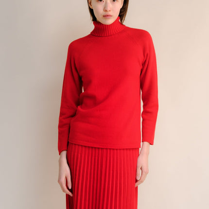 Cashmere Mix Turtleneck Sweater (3D - Knit)