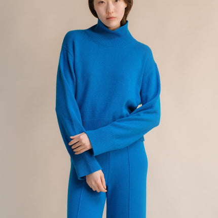 Cashmere Mix Turtleneck Sweater