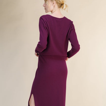 Cashmere Mix V - Neck (3D - Knit)