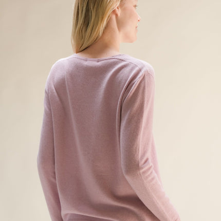 Cashmere Mix V - Neck (3D - Knit)