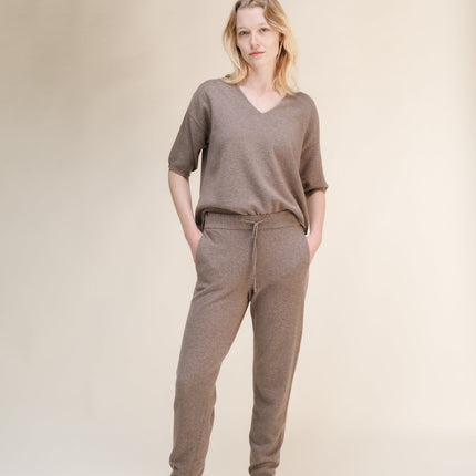 Cashmere Mix Yoga Pants (3D - Knit)