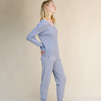 Cashmere Mix Yoga Pants (3D - Knit)