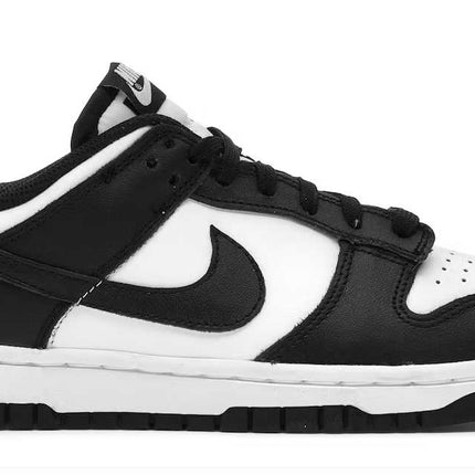 nike dunk low white black (2021) (w)