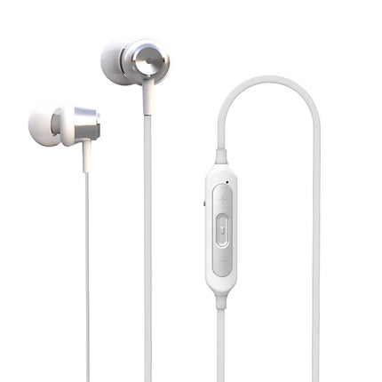 CELLY - BH STEREO 2 - BLUETOOTH EARPHONES WHITE (AURICOLARI CON CAVO)