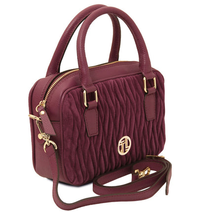 Chantilly - Suede leather handbag | TL142480