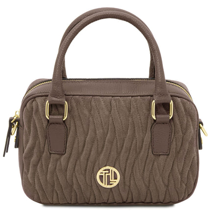 Chantilly - Suede leather handbag | TL142480