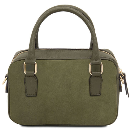 Chantilly - Suede leather handbag | TL142480