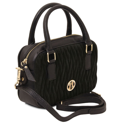 Chantilly - Suede leather handbag | TL142480