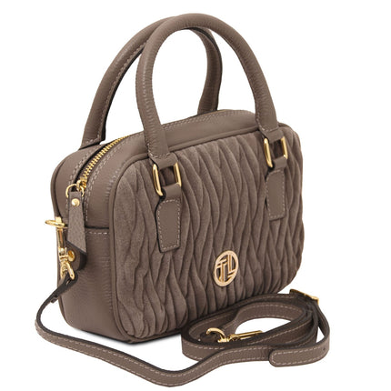 Chantilly - Suede leather handbag | TL142480