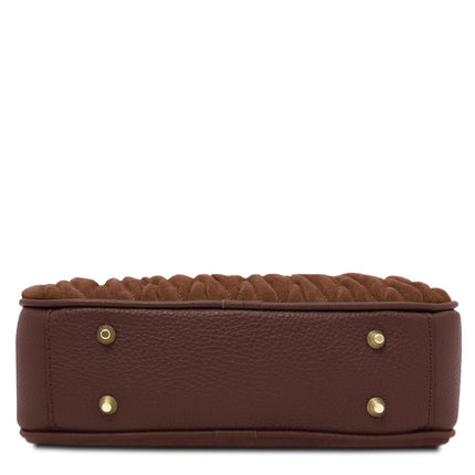 Chantilly - Suede leather shoulder bag | TL142490