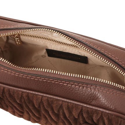 Chantilly - Suede leather shoulder bag | TL142490