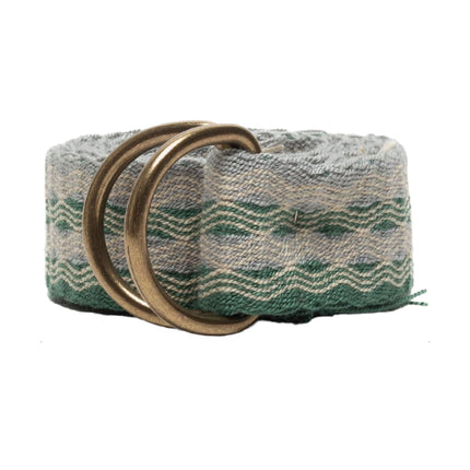 Cintura Buckle Donna Green/Light Grey