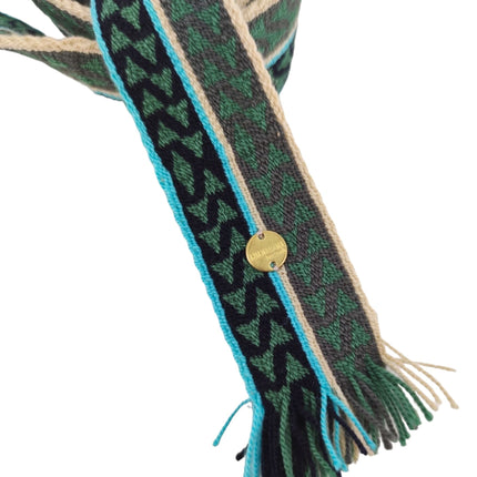 Cintura Buckle Donna Sky Blue/Dark Grey