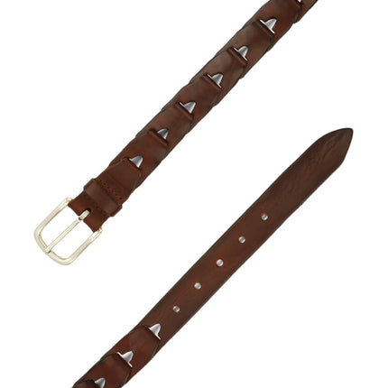 Cintura Bull Soft Bruciato in Cuoio